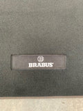 smart Brabus 453 forfour - Velour Kofferraummatte, Doppelnaht Orange Neu&OVP