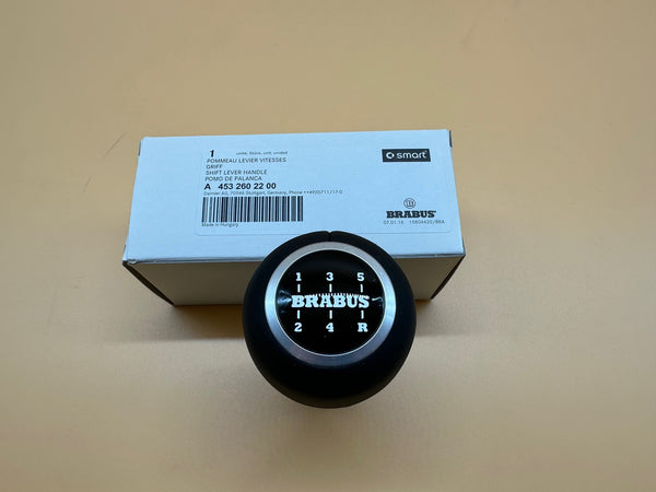 Original smart BRABUS 453 Schaltknauf -Schalter 52kW (NEU&OVP 