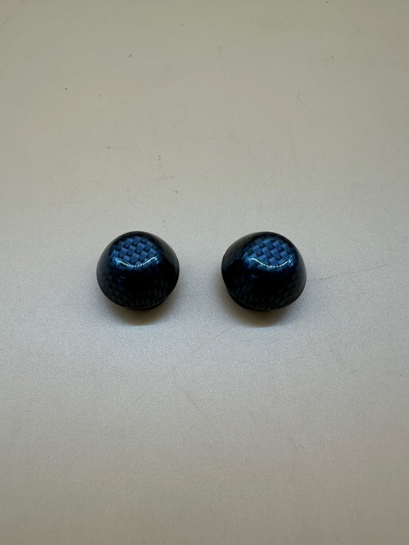Original smart 454 BRABUS Satz (2 Stück) Endkappen Carbon-Look --NEU&OVP