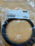 Original smart forfour 454 Brabus Satz Zierringe Carbon-Look --NEU&OVP