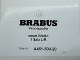 smart 451 Brabus-Frontflaps  - Neu&OVP!