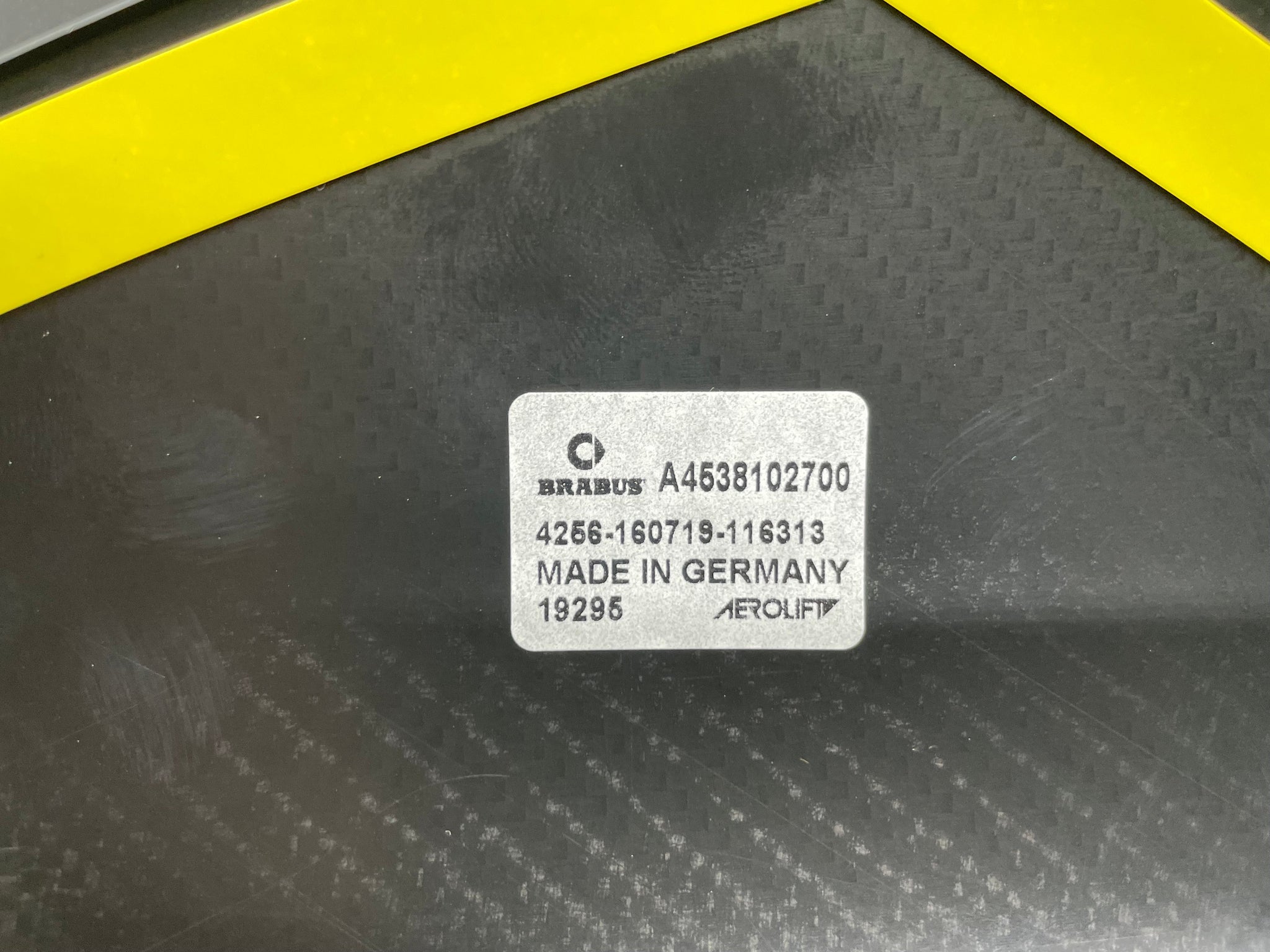 Original smart 453 fortwo Brabus Spiegelkappen - Carbon NEU&OVP 