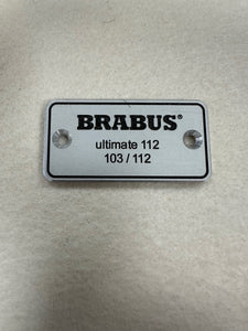smart 451  Brabus Ultimate 112   Schriftzug, Badge NEU!OVP!