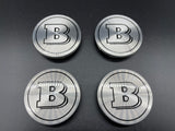 Set Orig. smart 453 BRABUS Nabenabdeckungen - Neu&OVP!